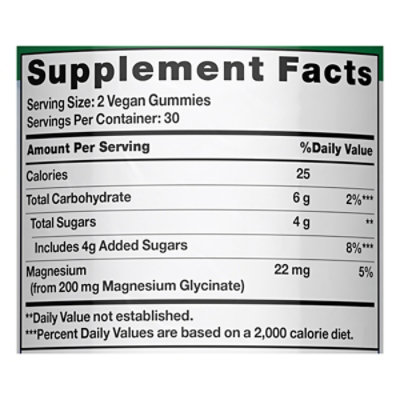 Nature'S Truth Magnesium Glycinate Gummies - 60 Count - Image 2