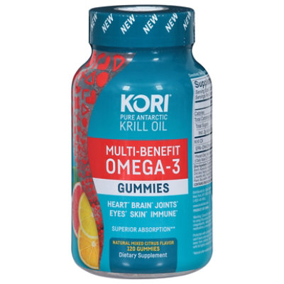 Kori Multi Benefit Omega 3 Gummies - 120 Count - Image 3