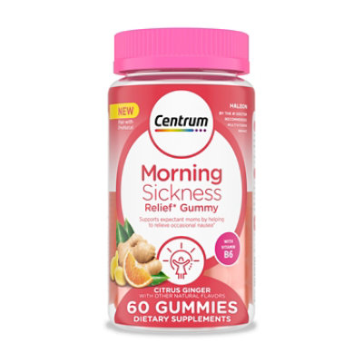 Centrum Morning Sickness Gummies - 60 Count - Image 1