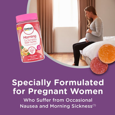 Centrum Morning Sickness Gummies - 60 Count - Image 3