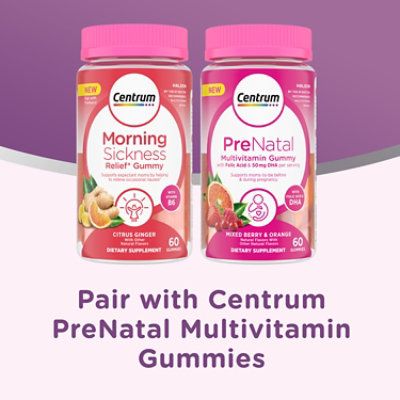 Centrum Morning Sickness Gummies - 60 Count - Image 5