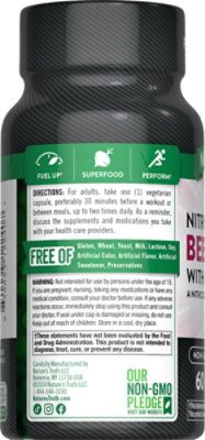 Nature'S Truth Beet Root With Nitrates Capsules - 60 Count - Image 3