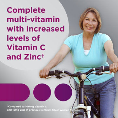 Centrum Silver Womens Multivitamin Tablets - 200 Count - Image 3