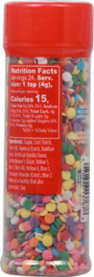 Wilton Rainbow Colored Confetti Sprinkles - 3.38 Oz - Image 5