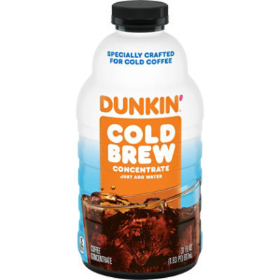 Dunkin Cold Brew Black Coffee Concentrate - 31 Fl. Oz. - Image 1