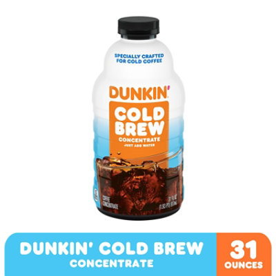 Dunkin Cold Brew Black Coffee Concentrate - 31 Fl. Oz. - Image 2