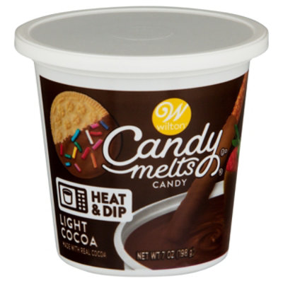 Wilton Light Cocoa Melts Candy - 7 Oz - Image 3