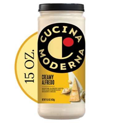 Cucina Moderna Creamy Alfredo Pasta Sauce - 15.5 Oz