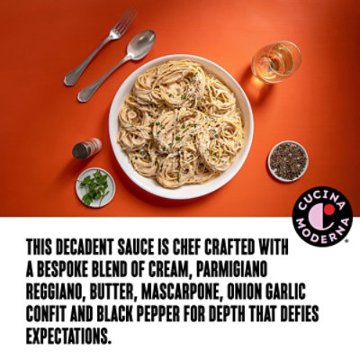 Cucina Moderna Peppercorn Cream Pasta Sauce - 15.5 Oz - Image 3