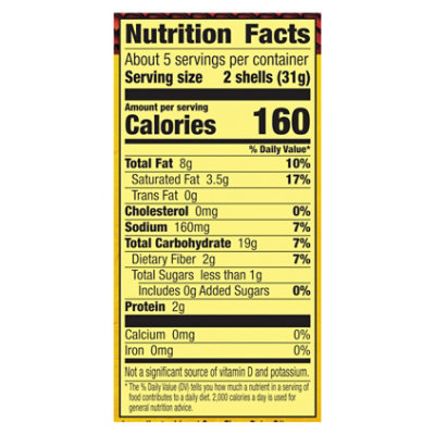 Old El Paso Stand 'n Stuff Bold Jalapeno Cheddar Taco Shells 10 Count - 5.4 Oz - Image 3