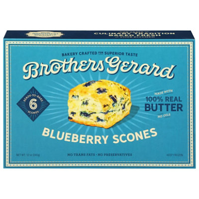 Brothers Gerard Baking Co Blueberry Scones Box - 12 Oz - Image 1