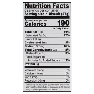 Brothers Gerard Baking Co Original Biscuits Box - 12 Oz - Image 4