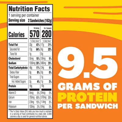 Lunchables Crispy Grilled Cheesies Original Cheese Sandwiches - 2 - 5.71 Oz - Image 8