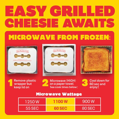 Lunchables Crispy Grilled Cheesies Original Cheese Sandwiches - 2 - 5.71 Oz - Image 6