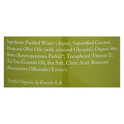 Dr. Woods Shea Vision Pure Castile Soap Tea Tree - 16 fl oz - Image 2