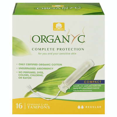 Organyc - Tampons Reg Cotton Appl - 16 CT - Image 1