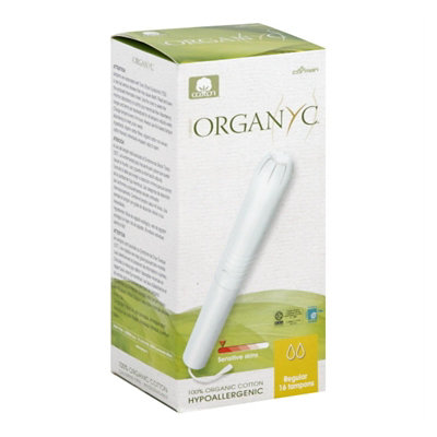 Organyc Cotton Tampons - Regular Apple - 16 Pack - Image 1