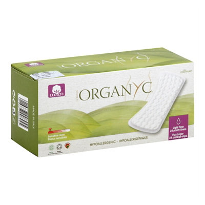 Organyc Cotton Flat Panty Liners - 24 Pack - Image 1