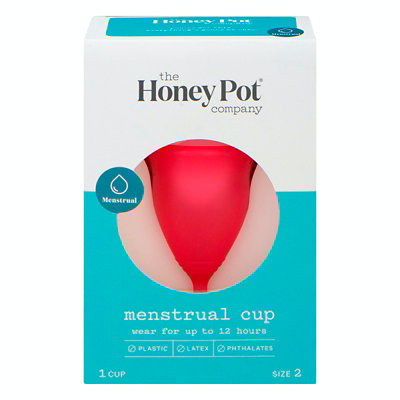 The Honey Pot - Menstrual Cup Size 2 Silicn - 1 EA - Image 1
