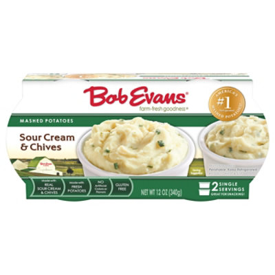 Bob Evans Sour Cream and Chives Mashed Potatoes - 12 Oz - Image 4