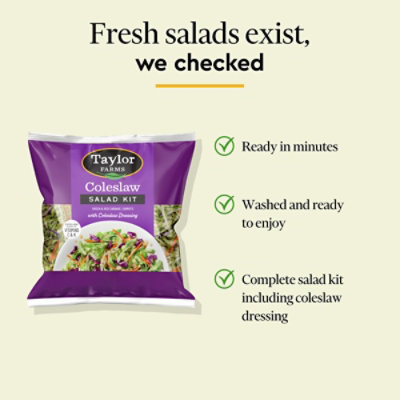 Taylor Farms Coleslaw Kit - 10 Oz - Image 4