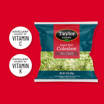 Taylor Farms Angel Hair Coleslaw - 10 Oz - Image 5