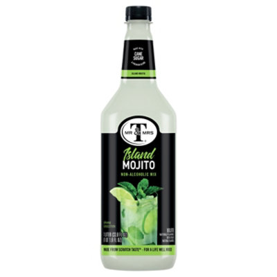 Mr and Mrs T Cane Sugar Mojito Cocktail Mix - 1 Liter - Image 3