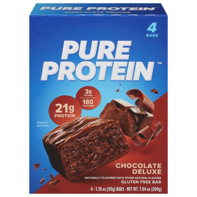 Pure Chocolate Deluxe Protein Bar - 4 Count - Image 3