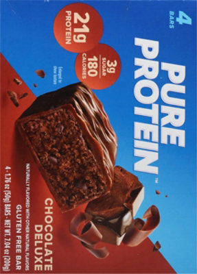 Pure Chocolate Deluxe Protein Bar - 4 Count - Image 6