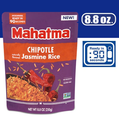 Mahatma Chipotle Ready To Serve Jasmine Rice - 8.8 Oz - Image 2