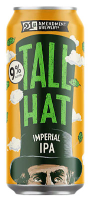 21st Amendment Tall Hat Imperial IPA In Cans - 19.2 Fl. Oz. - Image 1