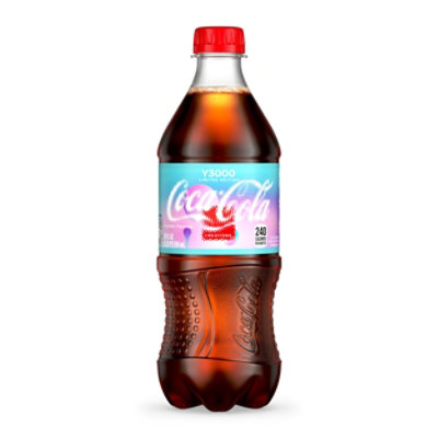 Coca-Cola Y3000 Limited Edition Futuristic Flavored Soda Bottle - 20 Fl. Oz.