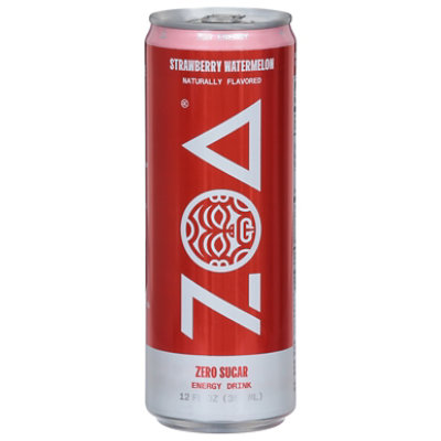 Zoa Strawberry Watermelon Zero Sugar Energy Drink - 12 Fl. Oz. - Image 3