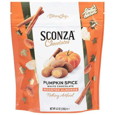 Sconza Pumpkin Spice Chocolate Almond - 4.5 Oz - Image 3