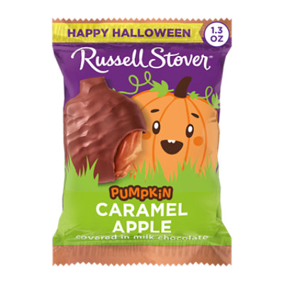 Rusell Stover Milk Chocolate Caramel Apple Pumpkin - 1.3 Oz - Image 1