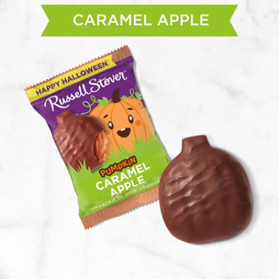 Rusell Stover Milk Chocolate Caramel Apple Pumpkin - 1.3 Oz - Image 3