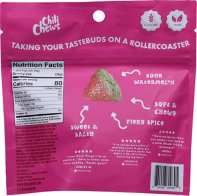 Chili Chews Watermelon Bites - 4 Oz - Image 5