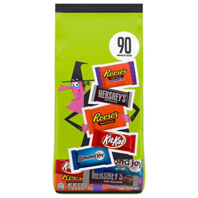 Hershey Assorted Flavored Snack Size Halloween Candy Variety Bag - 47.35 Oz - Image 1