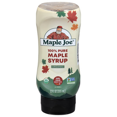 Maple Joe Organic Dark Maple Syrup - 12 Fl. Oz. - Image 3