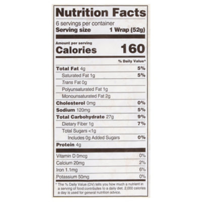 Toufayan Plain Wraps - 11 Oz - Image 3