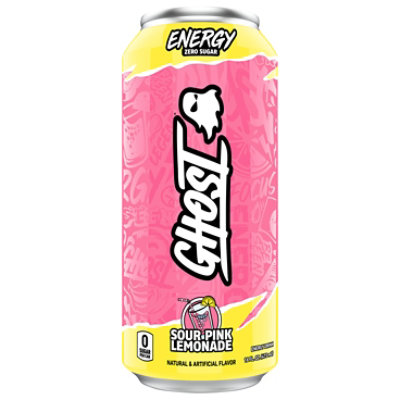 GHOST Sour Pink Lemonade Energy Drink - 12 Fl. Oz. - Image 3