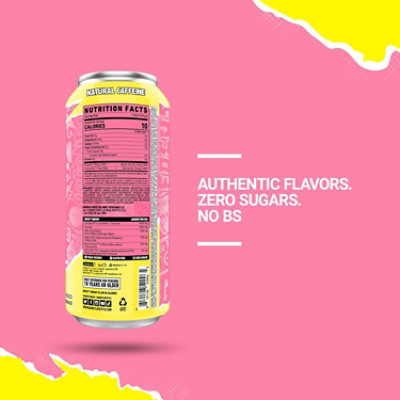 GHOST Sour Pink Lemonade Energy Drink - 12 Fl. Oz. - Image 2