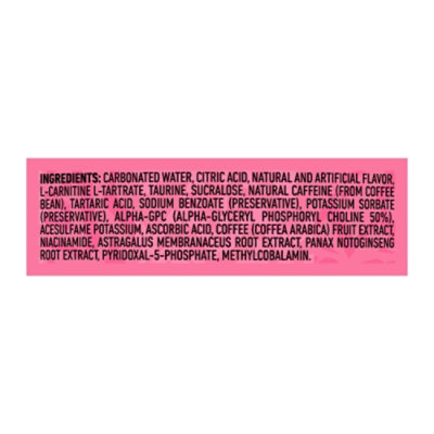 GHOST Sour Pink Lemonade Energy Drink - 12 Fl. Oz. - Image 4