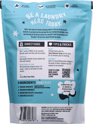 Molly's Suds Unscented Laundry Powder 70 Count - 47 Oz - Image 5