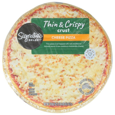 Signature SELECT Cheese Pizza Thin And Crispy Crust - 16.65 Oz - Image 3