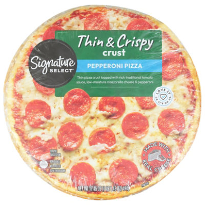 Signature SELECT Pepperoni Pizza Thin And Crispy Crust - 17.45 Oz - Image 3