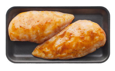 Chicken Breasts Boneless Teriyaki Marinade Up To 10% Solution - 0.5 Lb - Image 1