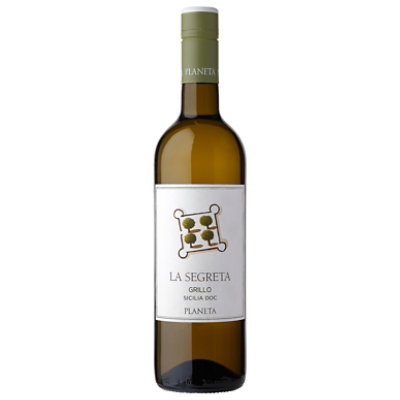 Planeta La Segreta Sicily Grillo Wine - 750 Ml - Image 3