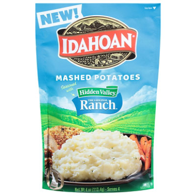 Idahoan Baby Reds Mashed Potatoes Family size, 8.2 oz (Pack of 8)