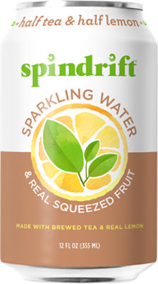 Spindrift Half And Half Sparkling Water - 12 Fl. Oz. - Image 1